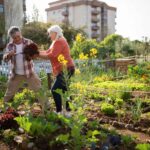 Fowers for vegetable garden