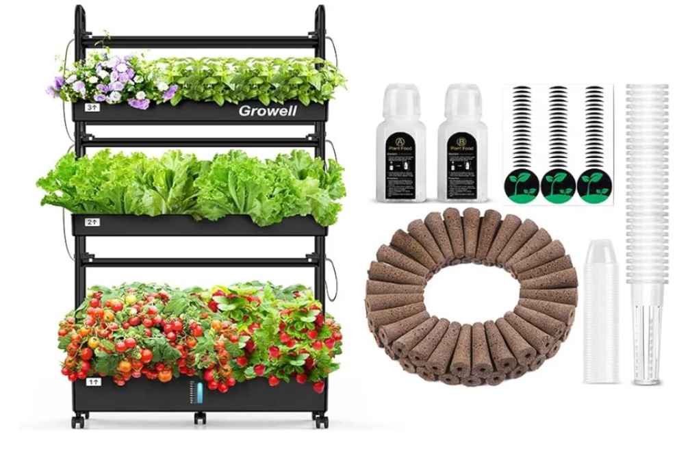 hydroponic indoor growing system