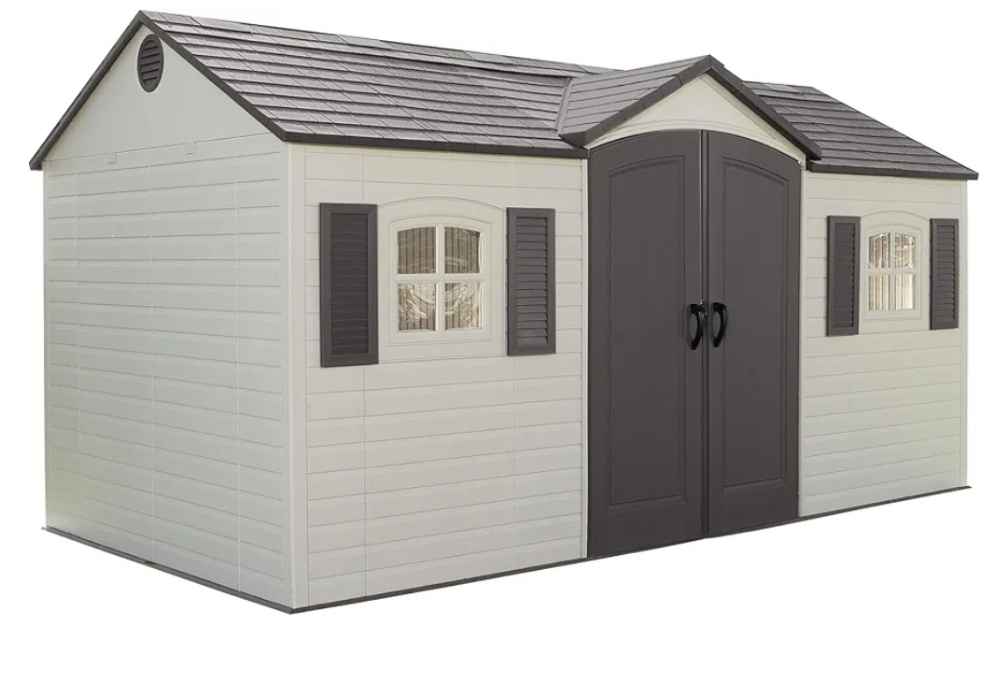 Lifetime 6446 – 15ft Garden Shed