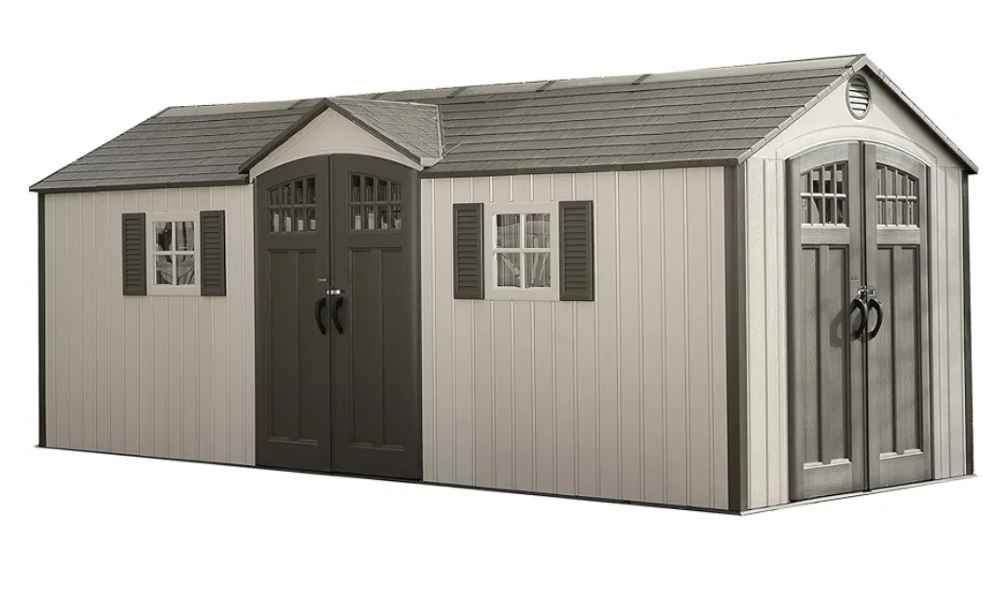 Garden storage shed