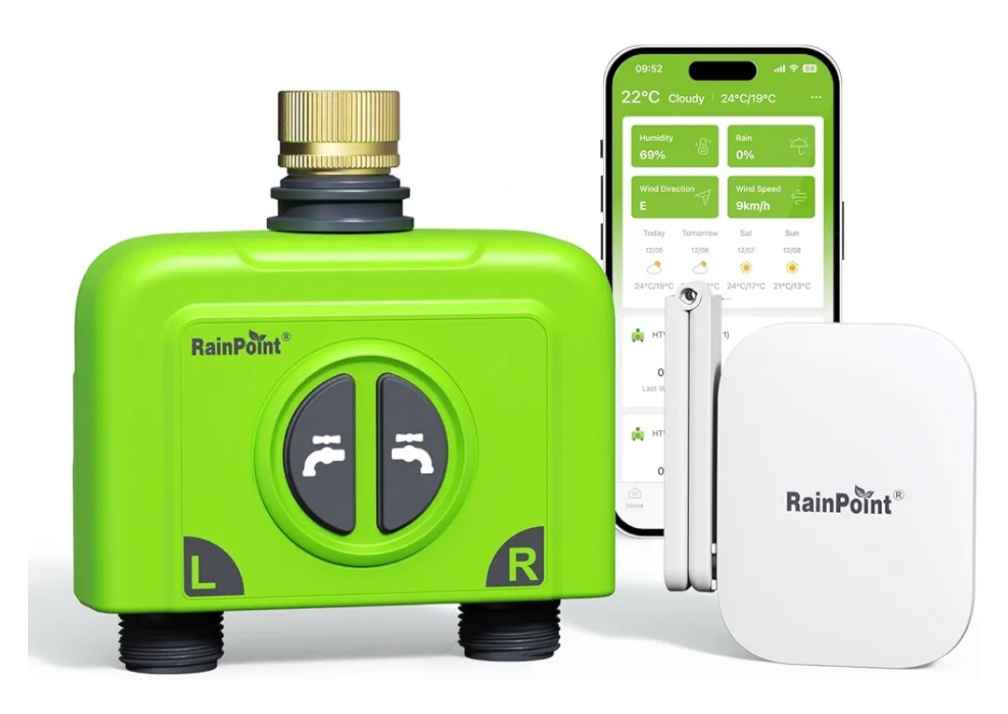 RainPoint Dual-Zone WiFi Timer